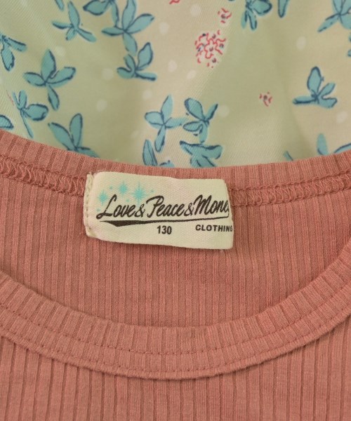 Love&Peace&money（ラブアンドピースアンドマネー）ワンピース（その他） ピンク サイズ:130(9T-10T) キッズ/2200634103094