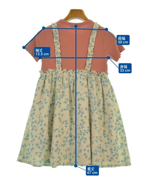 Love&Peace&money（ラブアンドピースアンドマネー）ワンピース（その他） ピンク サイズ:130(9T-10T) キッズ/2200634103094