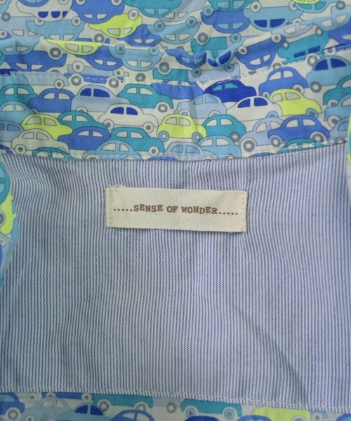 SENSE OF WONDER（センスオブワンダー）シャツ 青 サイズ:120(7T-8T) キッズ/2200655798040