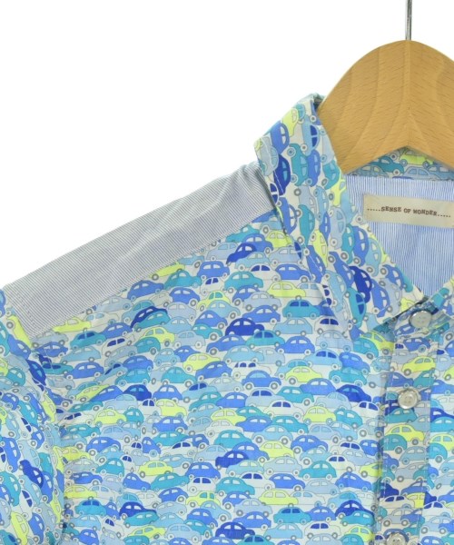 SENSE OF WONDER（センスオブワンダー）シャツ 青 サイズ:120(7T-8T) キッズ/2200655798040