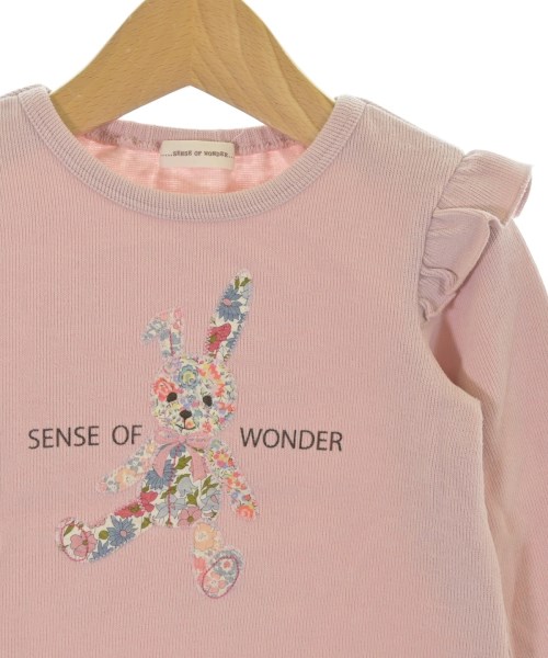 SENSE OF WONDER（センスオブワンダー）Tシャツ・カットソー ピンク サイズ:100(3T-4T) キッズ/2200662728047