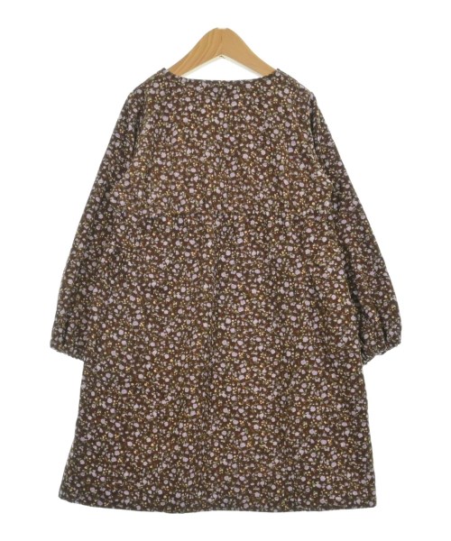 BEAMS mini（ビームスミニ）ワンピース（その他） 茶 サイズ:120(7T-8T) キッズ/2200614239157