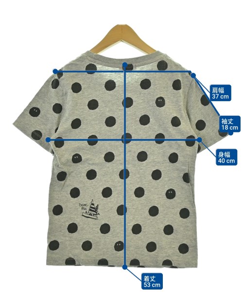 BEAMS mini（ビームスミニ）Tシャツ・カットソー グレー サイズ:140(11T-12T) キッズ/2200650414136
