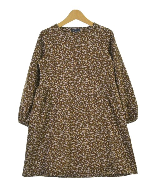 BEAMS mini(ビームスミニ)ワンピース（その他） 茶 サイズ:130(9T-10T)/2200683192155