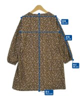 BEAMS mini（ビームスミニ）ワンピース（その他） 茶 サイズ:130(9T-10T) キッズ/2200683192155