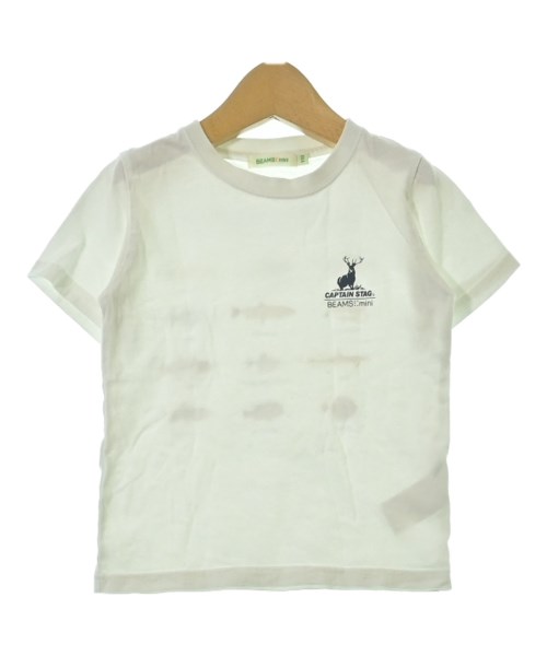 BEAMS mini(ビームスミニ)Tシャツ・カットソー 白 サイズ:110(5T-6T)/2200687610020