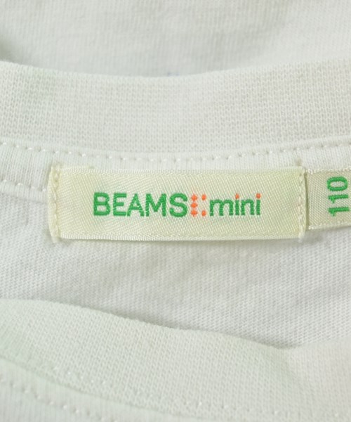 BEAMS mini（ビームスミニ）Tシャツ・カットソー 白 サイズ:110(5T-6T) キッズ/2200687610020