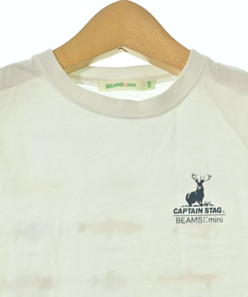 BEAMS mini（ビームスミニ）Tシャツ・カットソー 白 サイズ:110(5T-6T) キッズ/2200687610020