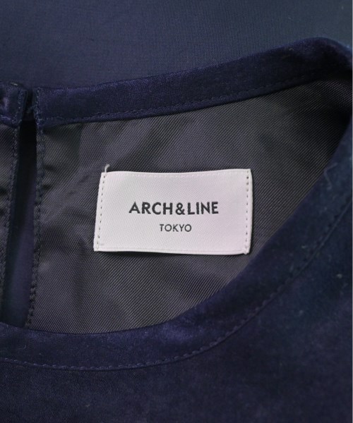ARCH&LINE（アーキアンドライン）ワンピース（その他） 紺 サイズ:M キッズ/2200436555213