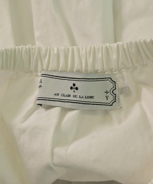 Au Clair De La Lune（オークレールドゥラリュンヌ）スカート（その他） 白 サイズ:130(9T-10T) キッズ/2200643288065
