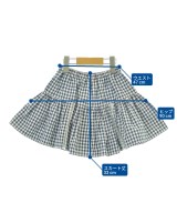 Au Clair De La Lune（オークレールドゥラリュンヌ）スカート（その他） 紺 サイズ:M(120cm位) キッズ/2200658543159