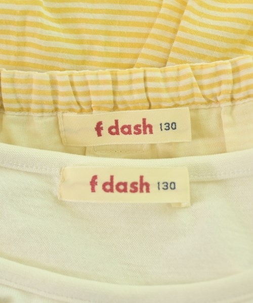 f dash（エフダッシュ）ワンピース（その他） 黄 サイズ:130(9T-10T) キッズ/2200717318391