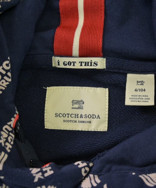 SCOTCH&SODA SHRUNK（スコッチアンドソーダ　シュランク）パーカー 紺 サイズ:104(3T-4T) キッズ/2200672740039