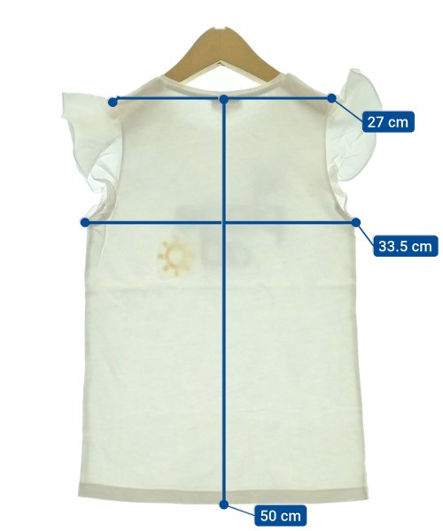 jacadi（ジャカディ）Tシャツ・カットソー 白 サイズ:140(11T-12T) キッズ/2200463191293