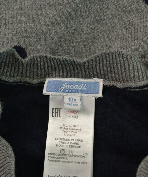 jacadi（ジャカディ）ニット グレー サイズ:140(11T-12T) キッズ/2200625862016