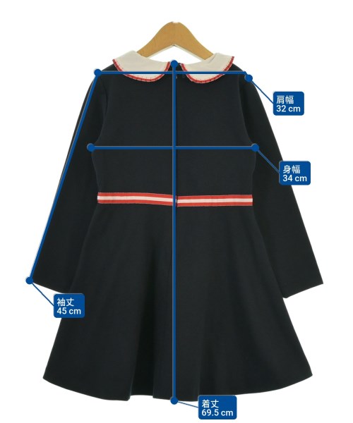 jacadi（ジャカディ）ワンピース（その他） 紺 サイズ:128(9T-10T) キッズ/2200643288126