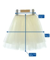 jacadi（ジャカディ）スカート（その他） 白 サイズ:95(36M) キッズ/2200613126120