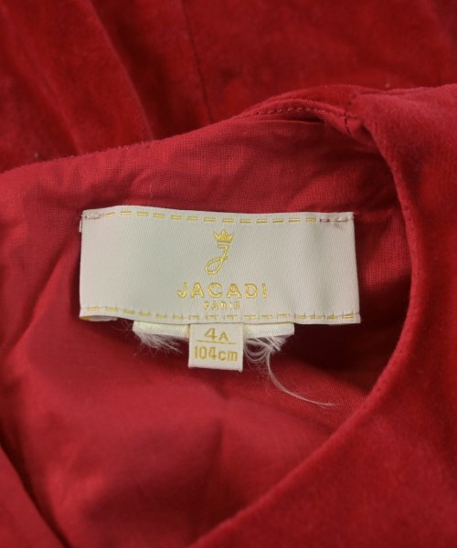 jacadi（ジャカディ）ワンピース（その他） 赤 サイズ:104(3T-4T) キッズ/2200613126175
