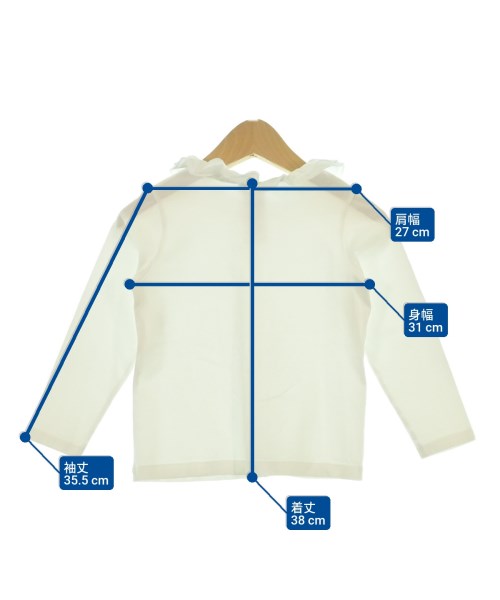 jacadi（ジャカディ）Tシャツ・カットソー 白 サイズ:116(7T-8T) キッズ/2200624170068