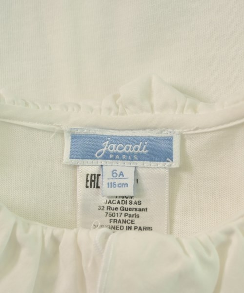 jacadi（ジャカディ）Tシャツ・カットソー 白 サイズ:116(7T-8T) キッズ/2200624170075