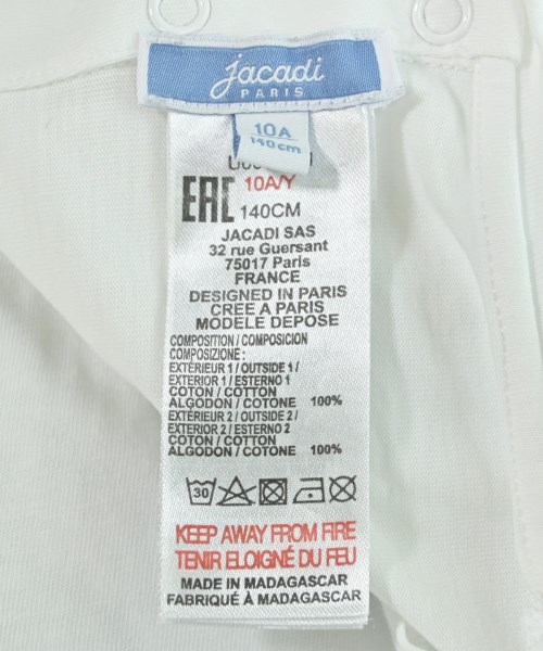 jacadi（ジャカディ）シャツ 白 サイズ:140(11T-12T) キッズ/2200598685056