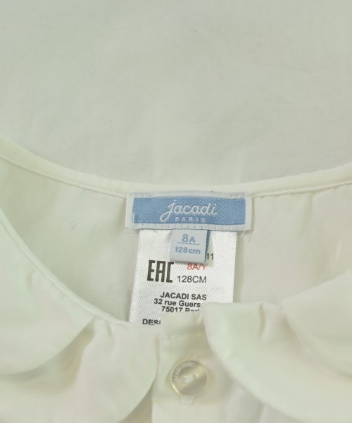 jacadi（ジャカディ）シャツ 白 サイズ:128(9T-10T) キッズ/2200674714359