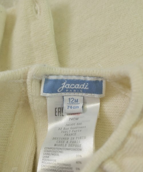 jacadi（ジャカディ）ニット 白 サイズ:80(12M) キッズ/2200675003117