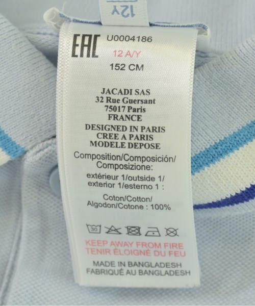 jacadi（ジャカディ）Tシャツ・カットソー 青 サイズ:152(13T-14T) キッズ/2200690949131