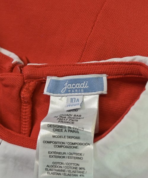 jacadi（ジャカディ）ワンピース（その他） 赤 サイズ:140(11T-12T) キッズ/2200647017227