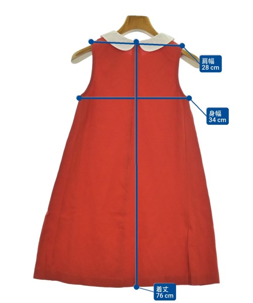 jacadi（ジャカディ）ワンピース（その他） 赤 サイズ:140(11T-12T) キッズ/2200647017227