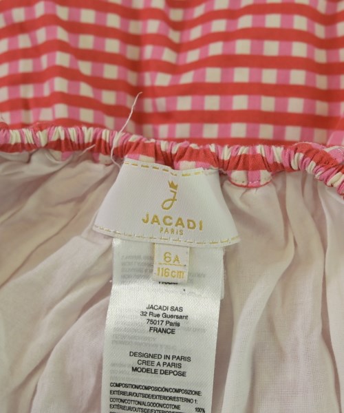 jacadi（ジャカディ）スカート（その他） 赤 サイズ:116(7T-8T) キッズ/2200657186173