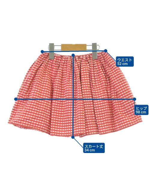 jacadi（ジャカディ）スカート（その他） 赤 サイズ:116(7T-8T) キッズ/2200657186173