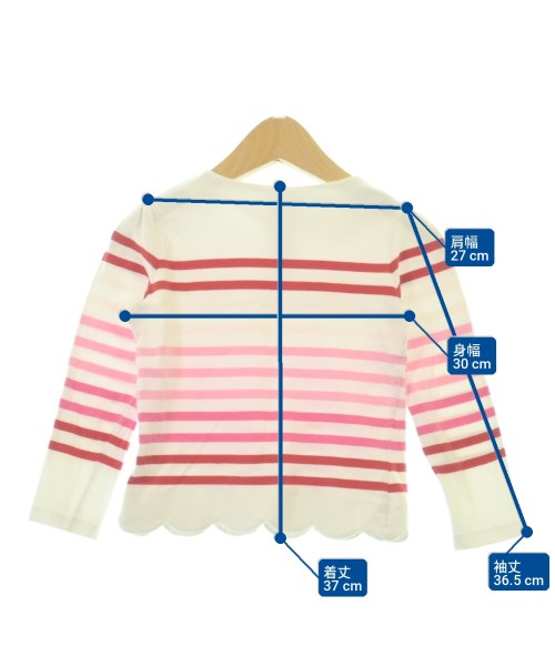 jacadi（ジャカディ）Tシャツ・カットソー 白 サイズ:116(7T-8T) キッズ/2200719163036