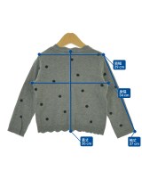 jacadi（ジャカディ）ニット グレー サイズ:96(3T-4T) キッズ/2200654092071