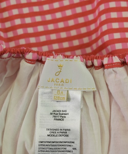 jacadi（ジャカディ）スカート（その他） 赤 サイズ:128(9T-10T) キッズ/2200664219802