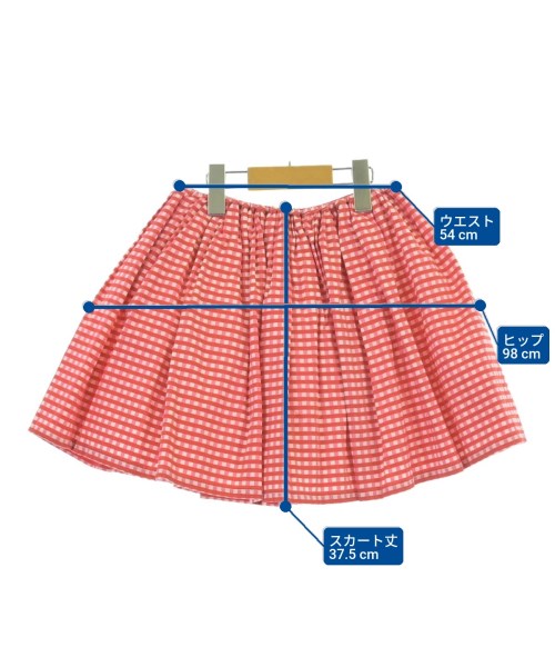 jacadi（ジャカディ）スカート（その他） 赤 サイズ:128(9T-10T) キッズ/2200664219802