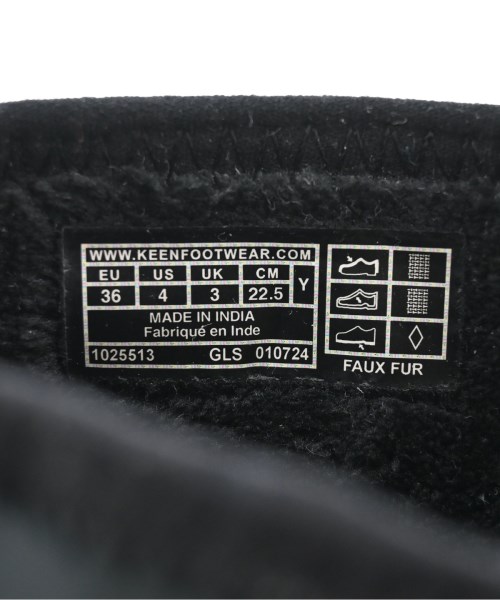 KEEN（キーン）その他 黒 サイズ:22.5cm キッズ/2200684084282