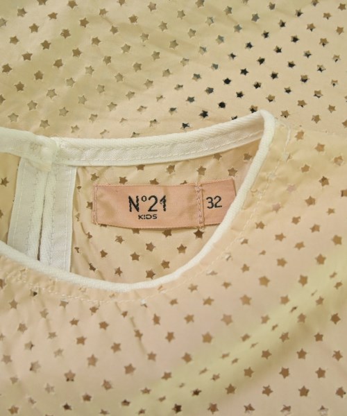 N°21（ヌメロヴェントゥーノ）シャツ ベージュ サイズ:116(7T-8T) キッズ/2200673496300