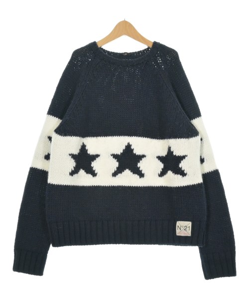 N°21(ヌメロヴェントゥーノ)ニット 紺 サイズ:160(15T-16T)/2200655427124