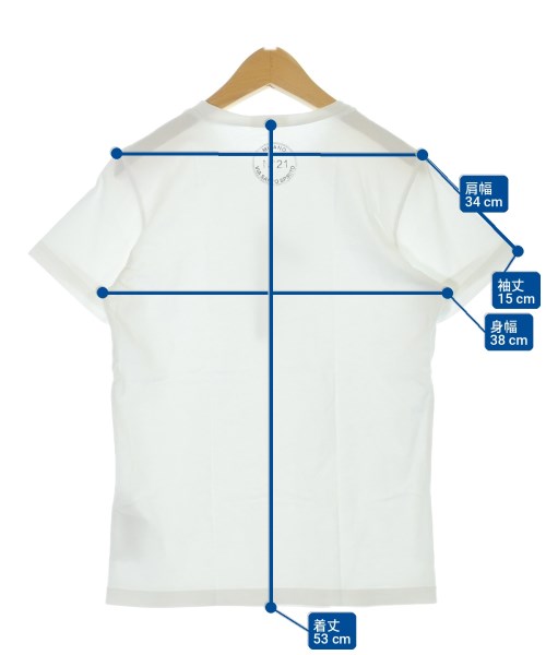 N°21（ヌメロヴェントゥーノ）Tシャツ・カットソー 白 サイズ:10(120cm位) キッズ/2200701461010