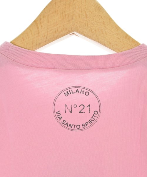 N°21（ヌメロヴェントゥーノ）Tシャツ・カットソー ピンク サイズ:130(9T-10T) キッズ/2200701461027