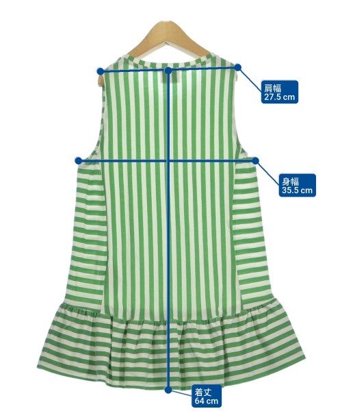 WOLF&RITA（ウルフアンドリタ）ワンピース（その他） 緑 サイズ:130(9T-10T) キッズ/2200607091175