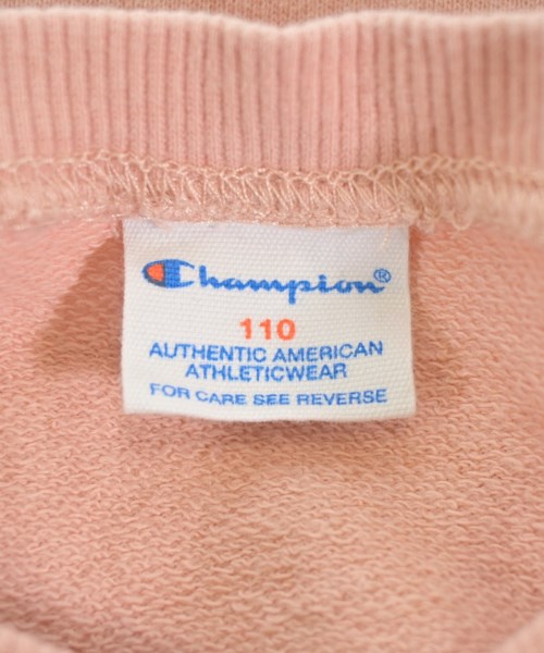 CHAMPION（チャンピオン）Tシャツ・カットソー ピンク サイズ:110(5T-6T) キッズ/2200604296207