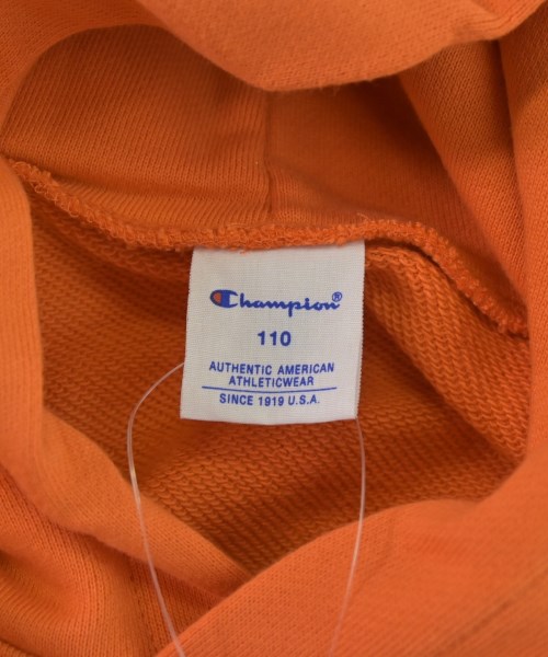 CHAMPION（チャンピオン）パーカー オレンジ サイズ:110(5T-6T) キッズ/2200680476180