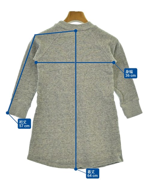 CHAMPION（チャンピオン）ワンピース（その他） グレー サイズ:120(7T-8T) キッズ/2200640072049