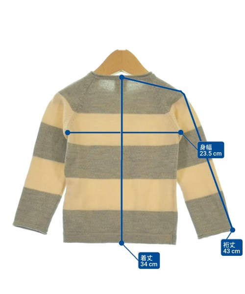 FUB（ファブ）ニット グレー サイズ:90(24M) キッズ/2200607686050