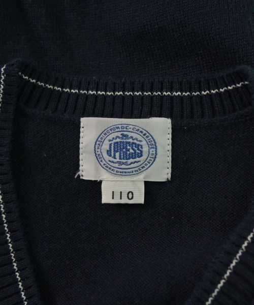 J.PRESS（ジェイプレス）ニット 紺 サイズ:110(5T-6T) キッズ/2200628882011