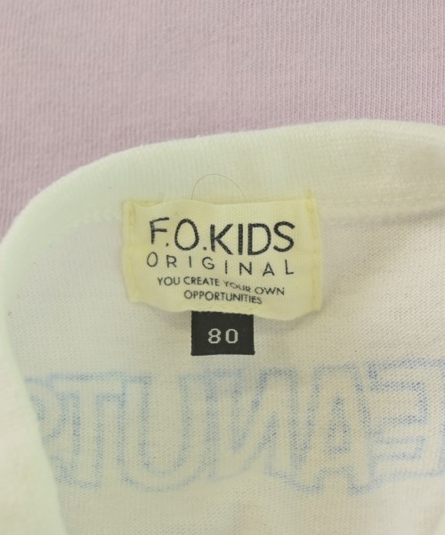 F.O.KIDS（エフオーキッズ）Tシャツ・カットソー 白 サイズ:80(12M) キッズ/2200705350341