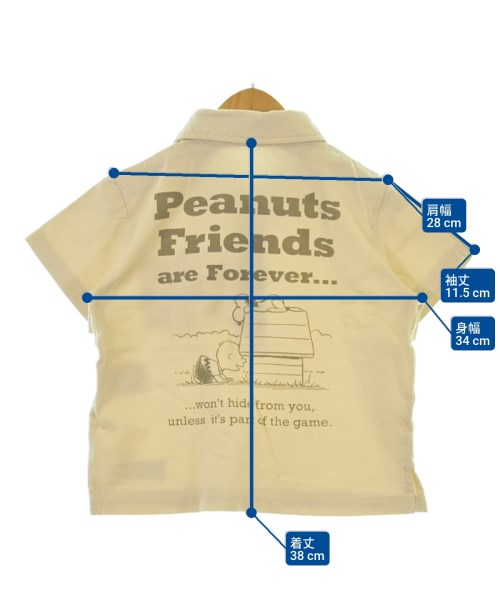 Noeil aime BeBe（ノイユエームベベ）Tシャツ・カットソー ベージュ サイズ:110(5T-6T) キッズ/2200624947301