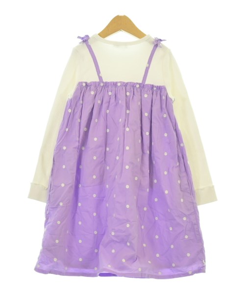 Noeil aime BeBe（ノイユエームベベ）ワンピース（その他） 紫 サイズ:130(9T-10T) キッズ/2200683192162